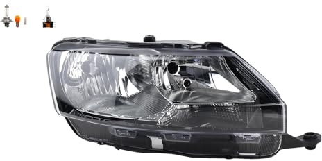 Johns, Scheinwerfer Halogen kompatibel zu Skoda Rapid 07/2012-04/17 Rechts Leuchtmittel