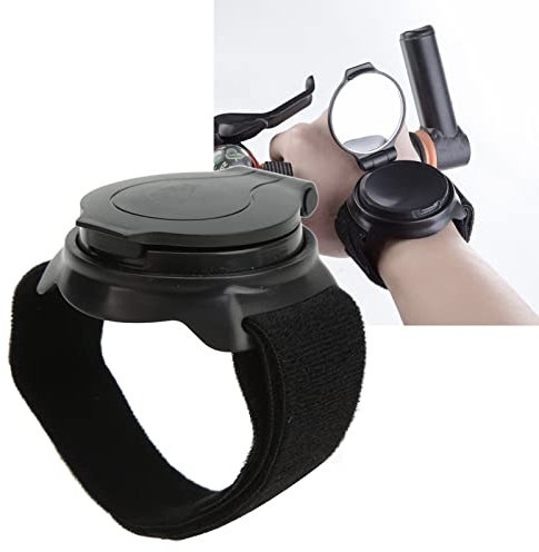 Fahrrad-Rückspiegel mit Armschlaufe, 5 Cm Durchmesser, Konvexes Design, Nylon-Handgelenk-Fahrradspiegel für Motorräder