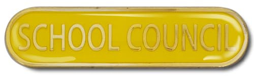 School Council Bar Badge Lapel Pin