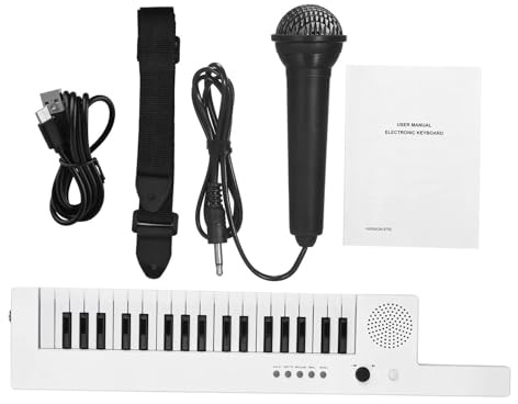 Tastiera Elettronica Professionale Chitarra Pianoforte Elettronico Con Mini Piano Tastiera Strumenti 37Key Tastiera Elettronica Piano Ricaricabile