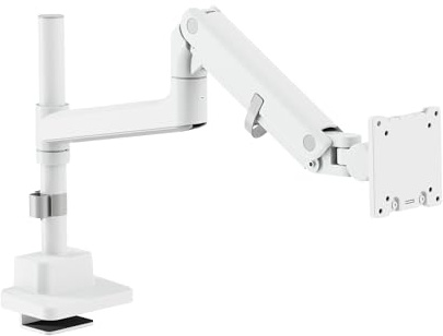 Digitus Supporto Per Monitor Singolo, 57, 27 Kg (digitus Single Monitorhalterung, 57, 27 Kg Gasdruckfeder, Vesa: 75x75, 100x100, White Single Monitor