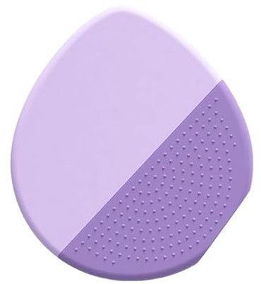 Brocha de tinte líquido,aplicador de maquillaje plano de silicona - pincel de fusión de tinte,para principiantes y artistas rutina diaria práctica de viaje de noche