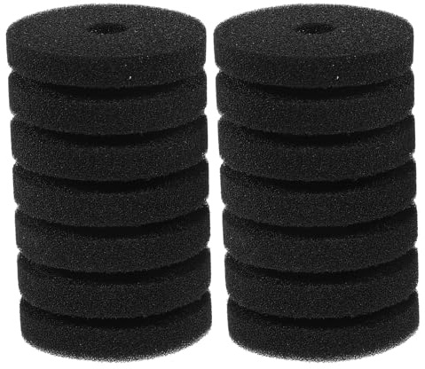 ifundom 2 Stück Aquarium Filterschwamm Ersatzfilter Schwammfilter Vorfilter Schwamm für Fisch Garnelentanks Kompatibel mit Modellen Einfache Installation Klarer Wasserfluss Vielseitig