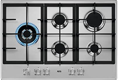 AEG HGB75500SM 75cm Slimline Gas Hob