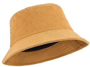 Zylioo XXL Cord Fischerhut Anglerhut Für Großen Kopf,Kord Bucket Hats,Winter Sonnenhut mit Breiter Krempe