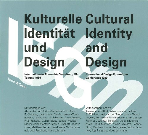IFG-Jahrbuch 1989 /IFG-Project 1989: Kulturelle Identität und Design /Cultura Identity and Design