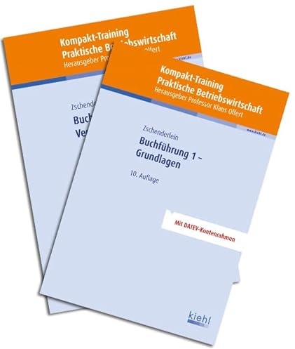 Bücherpaket Buchführung 1 und 2: mit Kompakt-Training Buchführung 1 - Grundlagen und Buchführung 2 - Vertiefung.