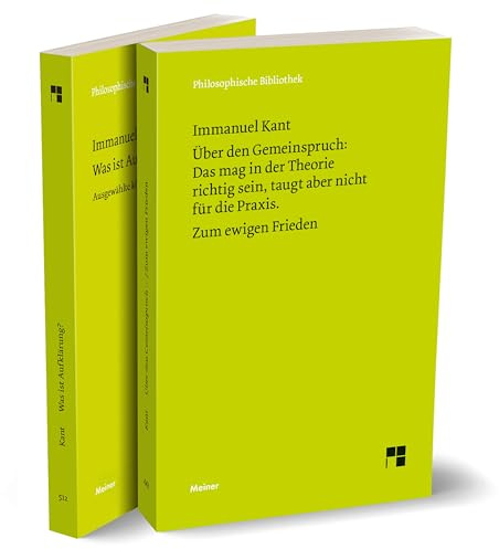 Kleine Schriften (Set) (Philosophische Bibliothek)