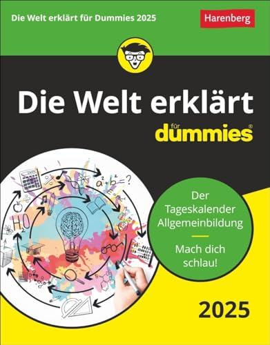 Die Welt erklärt für Dummies Tagesabreißkalender 2025: Der Tagesabreißkalender 2025 mit spannendem Allgemeinwissen. Tischkalender zur erfolgreichen ... Sprache erklärt (Wissenskalender Harenberg)