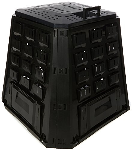 Planta de compostaje evogreen 420l., Dimensiones (mm) 885x885x800, Color Negro