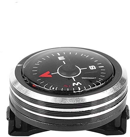 MAGT Tauchkompass, Mini Handgelenk Kompass wasserdichte Aluminiumlegierung Armband Kompass für Survival Camping Outdoor Werkzeug Zubehör