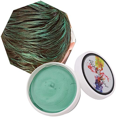 Grün Temporäre Haarfarbe Farbstoff Non-permanent DIY Haarfarbe Wachs Schlamm Washable Farbiges Haarfarbe Creme Für Party Cosplay Halloween