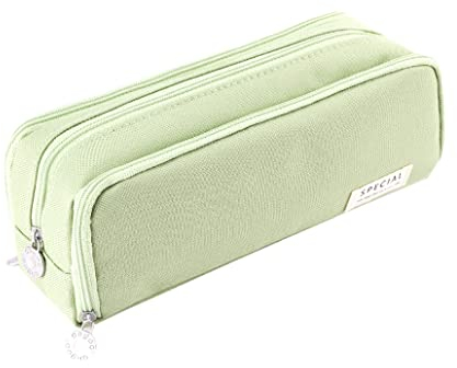 iSuperb Federmäppchen Teenager Mädchen Mäppchen Pencil Case Federtaschen Etui Stifte 3 Fach,Große Kapazität Mäppchen Reißverschluss Tasche,für Schule & Büro
