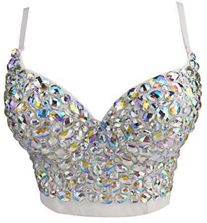 Woboren Damen Korsett Bustier BH Dessous Tank Top Trägertop Crop Top Corsage Schlanke Weste