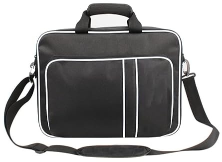 Sacoche de Transport pour PS5, Sac de Voyage pour Le Disque de la Console PS5, l'édition numérique et Les manettes, Sac à bandoulière de Protection la Valise d'accessoires de la pour PS5 (Noir)