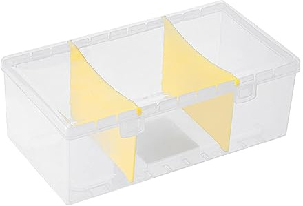 Gralara Boîte de Rangement pour Cartes à Jouer pour Cartes de Baseball pour Photos Papier, Cartes de Visite