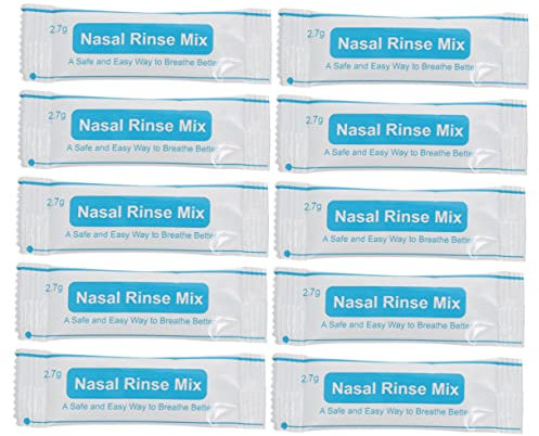Didiseaon 40pezzi Detergente Per Naso Bustine Per Lavaggi Nasali Sicuri Miscela Istantanea Per Disturbi Nasali Adulti e Ragazzo Ragazza Ragazza