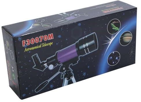 iplusmile Telescopio Astronomico Rifrattivo Focale Ottica Vetro Rivestito Ingrandimento Paesaggi Montaggio Facile Lega Alluminio Leggero Portatile Astronomi Principianti