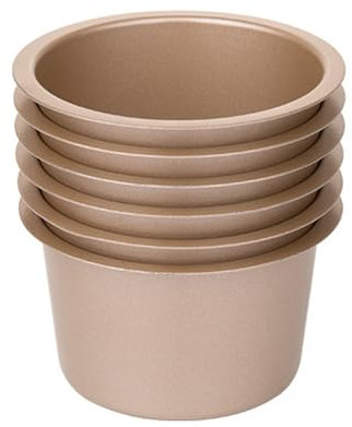 XINYIN 6pcs Plateau Muffins Antiadhésif pour Une Distribution À Cupcake Moule Boulangerie Boulangerie