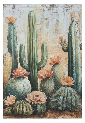 Boho Vintage Cactus bandiere della marina all'aperto all'aperto buon natale banner per la decorazione del portico 28x40 doppia faccia