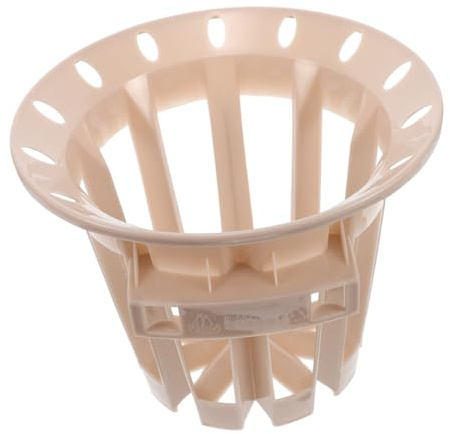 ULTECHNOVO Seau à Serpillière Essoreuse Traditionnelle, Panier De Drainage Plastique, Couleur Gris Lotus, Taille Compacte, pour Maison Et Bureau, Seau De Nettoyage Polyvalent