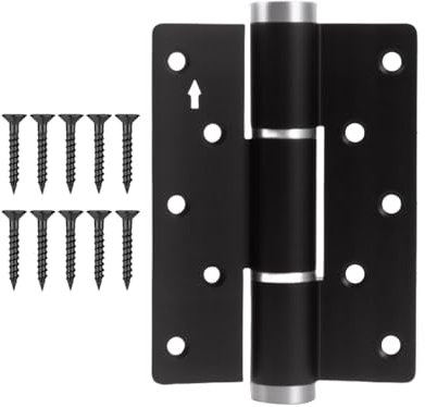 VIVIWI Charnières de porte dissimulées en alliage d'aluminium - Dispositif de fermeture de porte - Fermeture amortie douce - Matériel durable