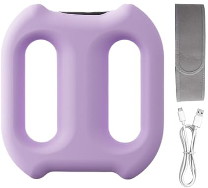 Ganzkörper-Faszienmassagering, 5-stufig Einstellbares Elektrisches Faszienmassagegerät, Tragbares Massagegerät, Kabellose Rolle Mit Gürtel Zur Muskelentspannung An Beinen, Oberschenkeln, Bauch, Läufer