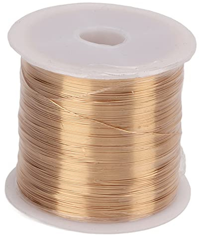 Haofy Smycketråd 0,3 Mm 100 Meter Mjuk Koppartråd för Hantverk Handgjorda Pärlhalsband Armband Inslagning Tillbehör för Smyckenstillverkning