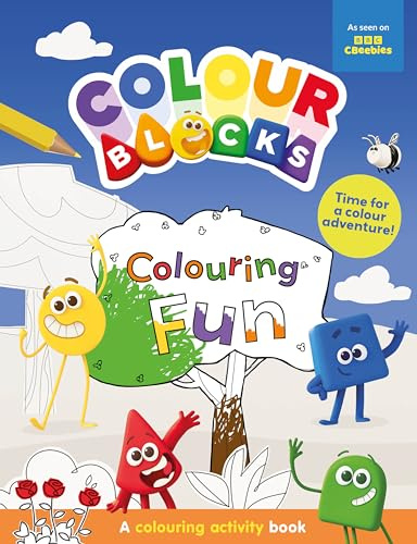 Colourblocks Colouring Fun - An Official Colouring Activity Book for Preschool - From the Makers of Numberblocks - Screen-Free Colour Learning and Creative Play: 3