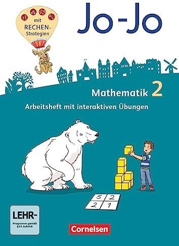 Jo-Jo Mathematik - Allgemeine Ausgabe 2018 - 2. Schuljahr: Arbeitsheft - Mit interaktiven Übungen online