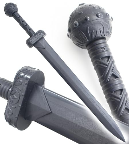 Glaive de Combat Romain Polypropylene Epee Entrainement Sabre 84cm