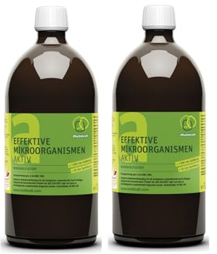 Effektive Mikroorganismen Aktiv (EM-Aktiv), Bodenhilfsstoff - Dünger 2 X 1 l von Multikraft