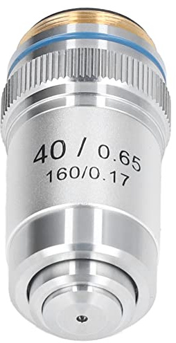 Achromatic Microscope Objective 40X Magnification Lens Biological Microscope Lens Replacement 20.2mm Interface Standard RMS