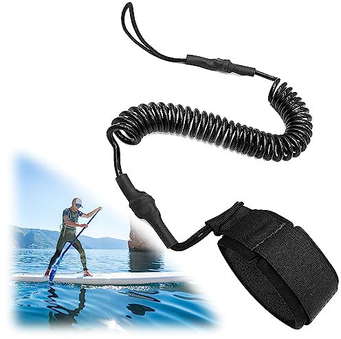 YAXIDAEVER 10 Füße Surf SUP Board Leine,Surfboard Leash SUP Surf Leine,Surfboard Leash,für Stand Up Paddle Board Surfbrett