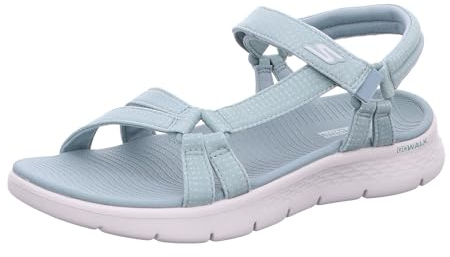 Skechers Damen Sandals, Sage Textile, 42 EU