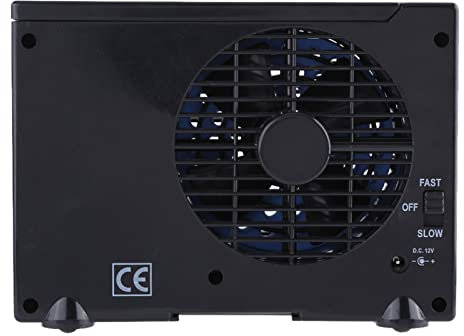 Auto-Klimaanlagen-Wasserkühlventilator, Auto-Luftkühler, Tragbar, 12 V, Für Auto, LKW, Zuhause, Mini-Luftkühler, Verdunstungswasser-Kühlventilator Mit Einstellbarem Schalter Mit Zwei Geschwindigkeiten