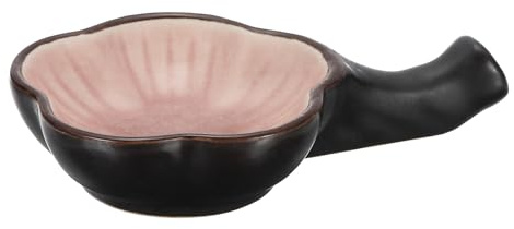 PATIKIL Plato de Tinta para Escritura de Caligrafía China y Japonesa Soporte de Cerámica para Tinta Plato de Agua para Piedra Práctica Tradicional 1 Unidad Rosa