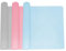 3 Pezzi Tappetino in Silicone 40x30cm,Tappetino antiscivolo in silicone, tappetino antiaderente resistente al calore, Tappetino Riutilizzabile,Tampone per Dipingere,Tappetino in Silicone per Cottura