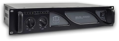 Amplificateur DJ Sono BMSonic BMS-4000-2x2000W - Technologie MOSFET avec Ventilation Continue
