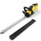 52cm Heckenschere kabellos kompatibel mit Dewalt 20V Akku, 21V elektrische Handheckenschere mit Bürstenlosem Motor 3000RPM 180°Drehbarer Kopf,2/3''Klingenabstand (Ohne Batterie)