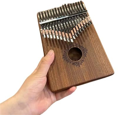 Kalimba-Instrument Kalimba Sapele Daumenklavier 17 Noten Anfänger(17-tone sapele wood)
