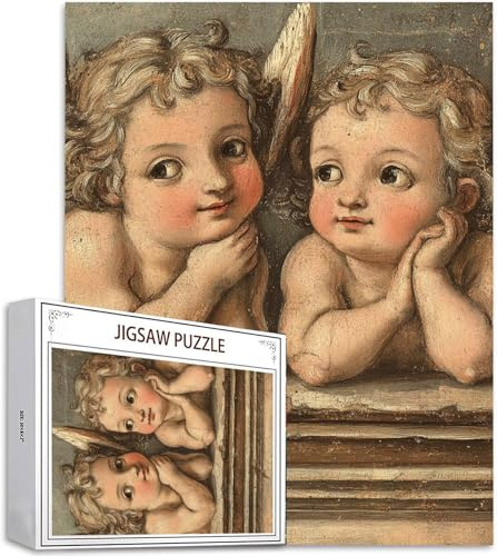 Engel Puzzle 6000 Teile Kind Puzzle Erwachsene, Holzpuzzle Klassische Puzzles, Jigsaw Puzzles für Erwachsene, Premium Quality Klassische Jigsaw, Geschicklichkeitsspiel für die Ganze Familie H-2628