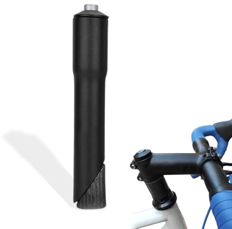 WUYJI Gambi manubrio da bicicletta 1 convertitore per attacco manubrio, asta di prolunga per attacco manubrio, convertitore perno 22,2 mm, adatto per forcelle di mountain bike e bici da corsa