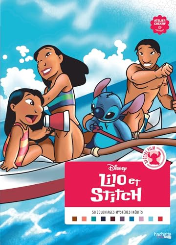 Lilo & Stitch: 50 coloriages mystères inédits