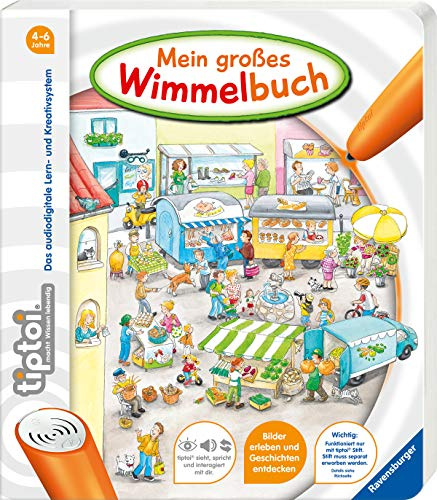 tiptoi® Mein großes Wimmelbuch: Mit über 600 Geräuschen und Texten
