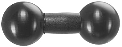 iBolt 25mm / 1 inch to 25mm / 1 inch Composite Extension Ball Adapter for Industry standard dual ball socket mounting arms,25mm to 25mm Composite adapter,23520