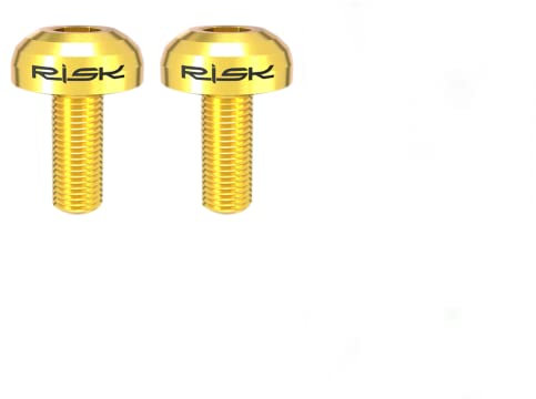 SPORTARC Schraubverschluss für Wasserflaschen, M5 x 12 mm, Fahrradflaschenhalter, Schraube für Fahrradflaschen, Käfigschrauben
