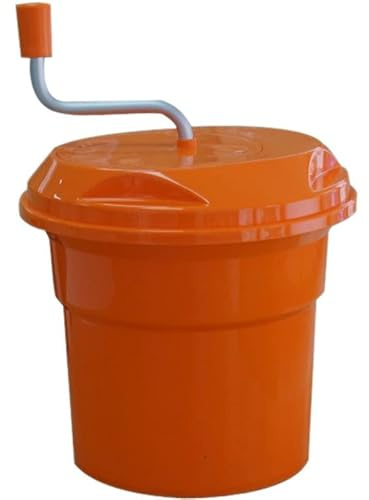 Stalwart DA-WHS338 Salad Spinner Orange 320x435mm 12 litres