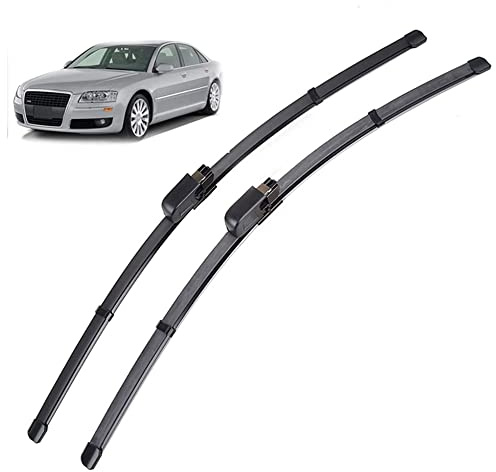 NINAI Car Front Windshield Wiper Blades for Au-di A8 D3 2002-2009, Windscreen Wiper Blades Wiper Arm Brushes Cutter Window Wiper Wipers Accessories