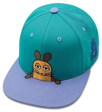 koaa Maus, Elefant & Ente Die Crew Snapback - Sendung mit der Maus, Basecap Kinder, Coole Cap für Jungen & Mädchen, Snapback Cap, Schildkappe, Cappy, Cappies Kids, Snapback Junge, Käppi Kleinkinder